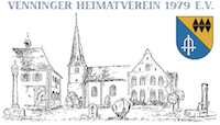Ansicht von Venningen mit Wappen und Namen des Vereins.